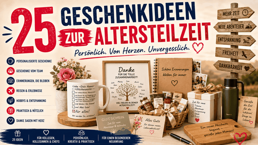 Was schenkt man zur Altersteilzeit?