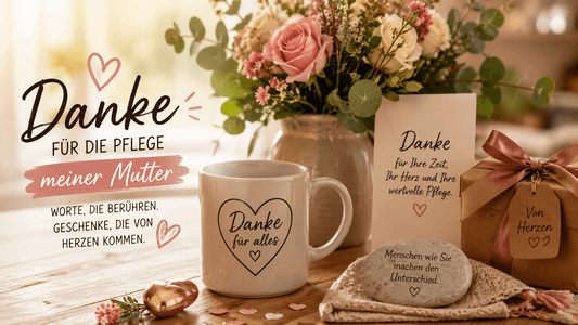 Danke für die Pflege meiner Mutter – Worte & Geschenkideen