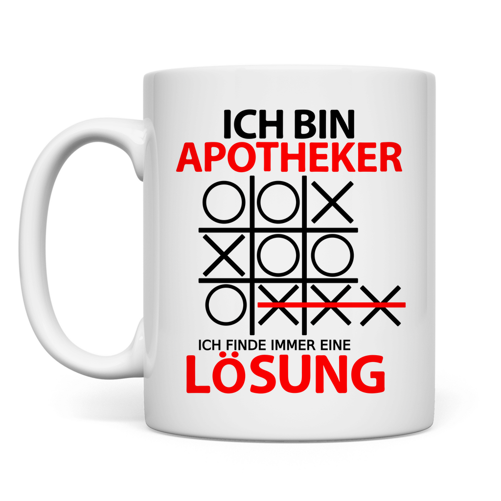 Chef Apotheker | Geschenk | Lustiger Spruch Tasse