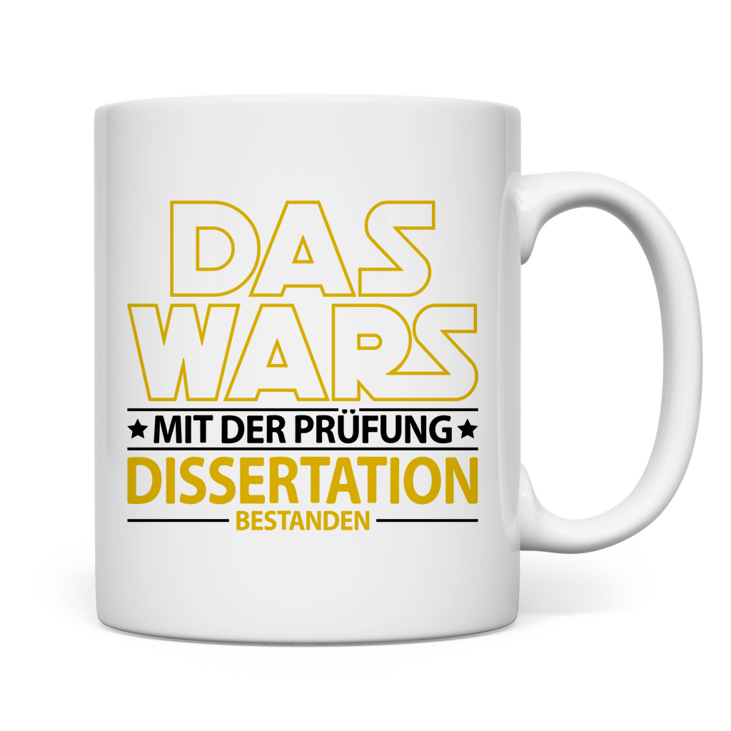 Dissertation Bestanden | Geschenk | Tasse   2
