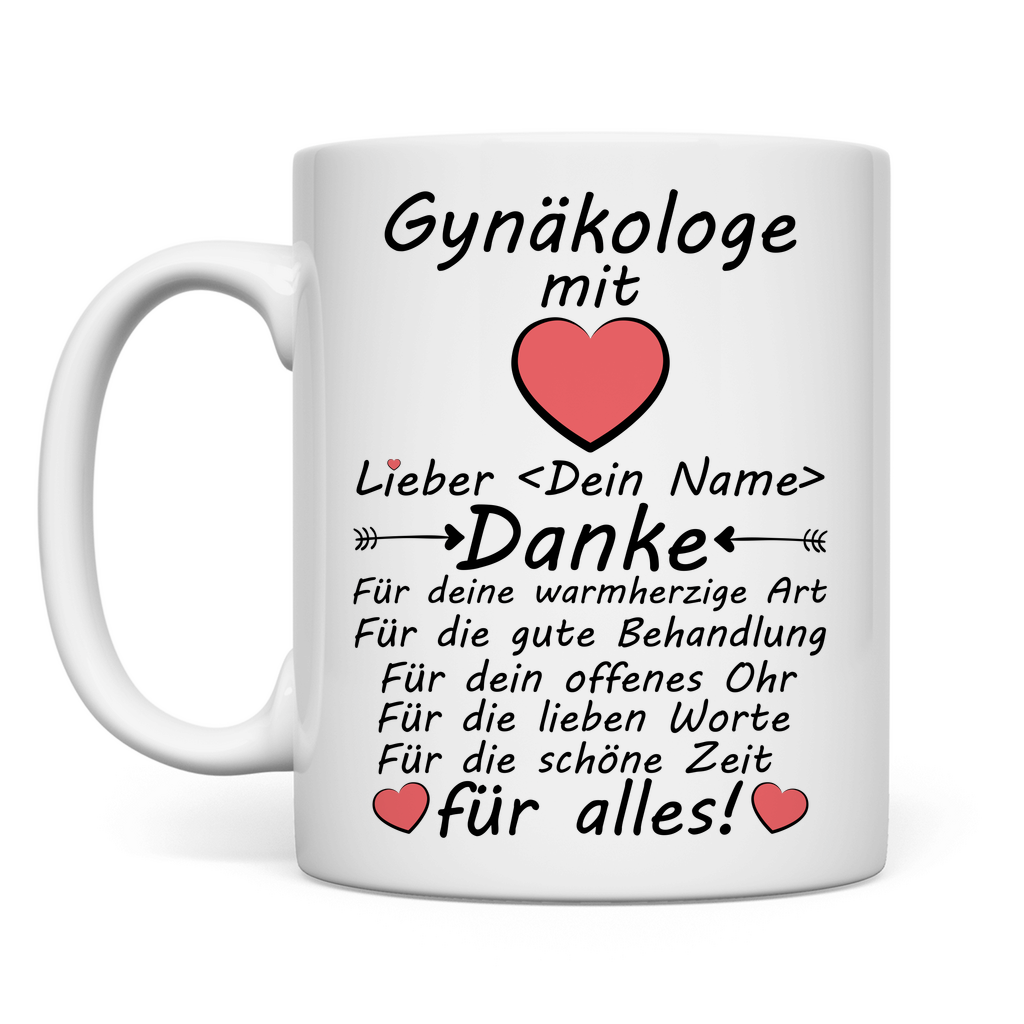 Geschenk für Gynäkologen | nach Geburt  Tasse