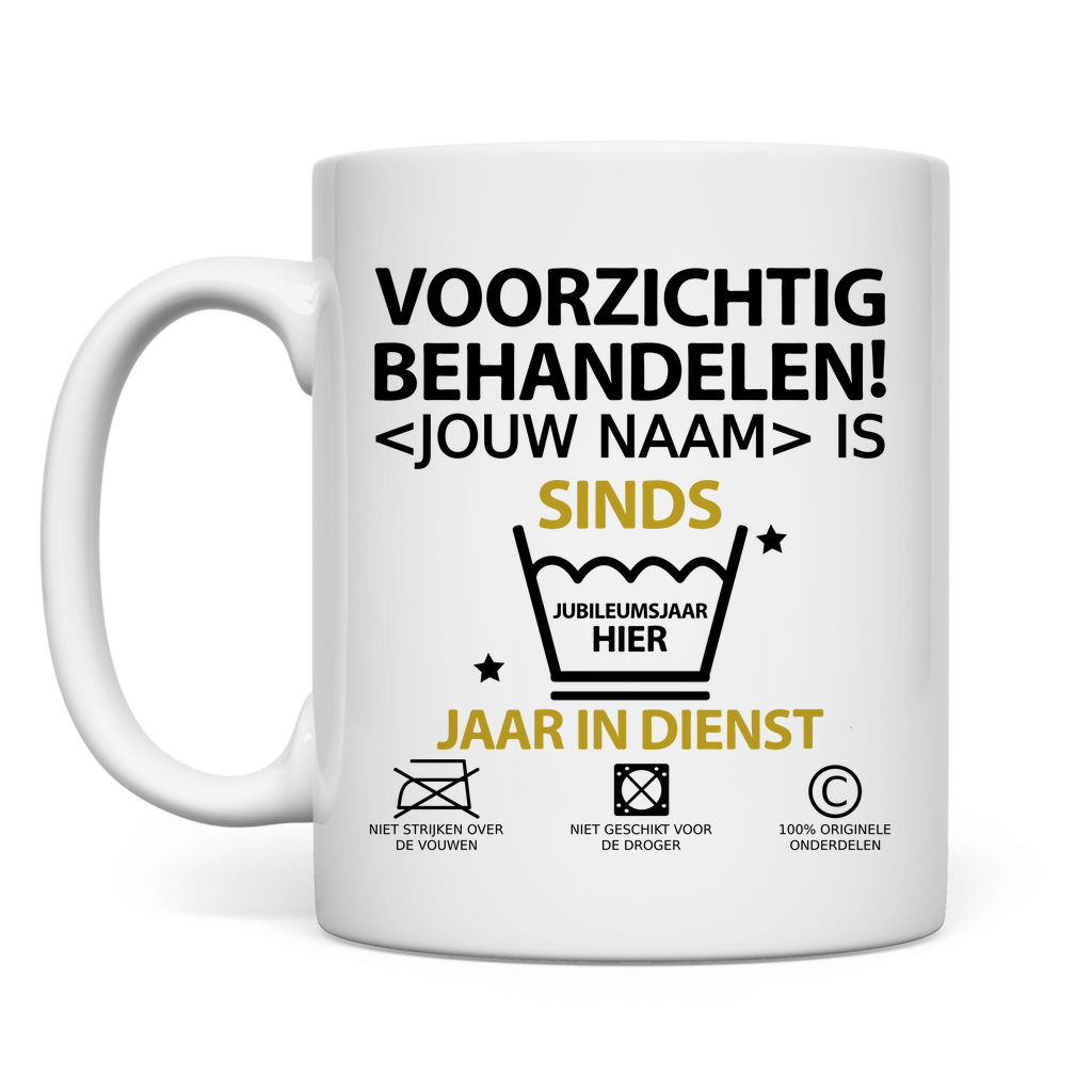 10 Jaar in Dienst Jubileum Mog -  Werknemer Cadeau - Humor - Persoonlijk