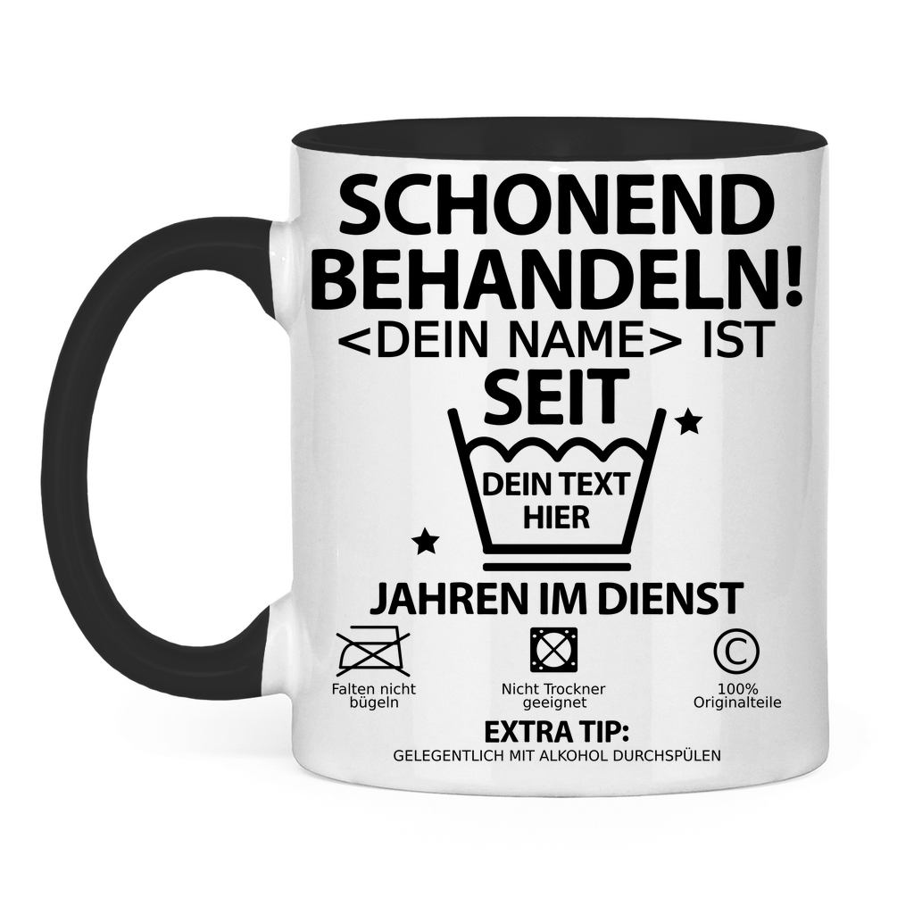 10 jährigen Jubiläum | Mitarbeiter Tasse