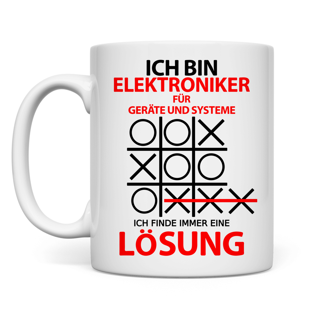 Tasse Elektroniker für Geräte und Systeme ich bin