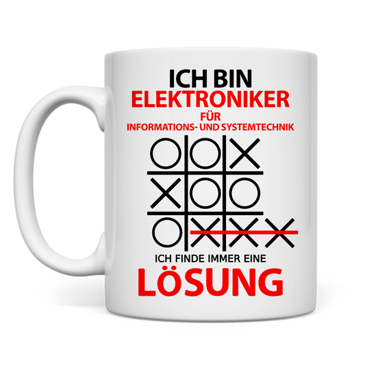 Tasse Elektroniker für Informations- und Systemtechnik ich bin