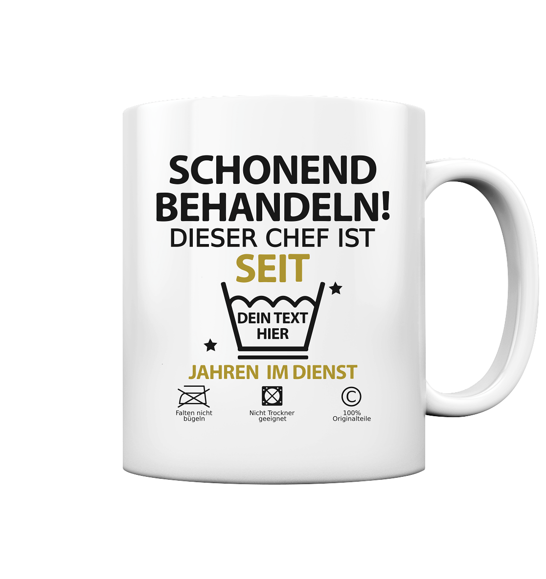 20 Jahre Arbeitsjubiläum Chef Lustige Sprüche Tasse  als Geschenk zum Jubiläum