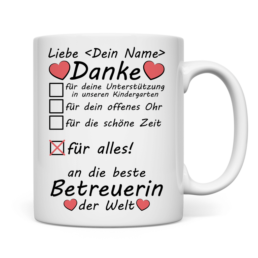 Betreuerin im Kindergarten | Kinder | Geschenk Kita 2