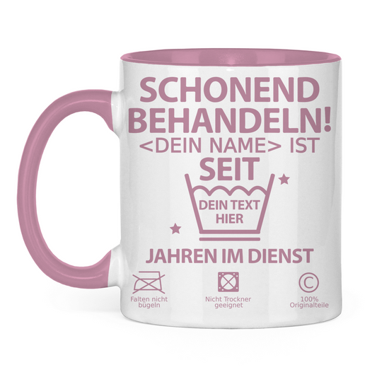 25 Jahre Arbeit Jubiläum Kollegin | Tasse mit Namen