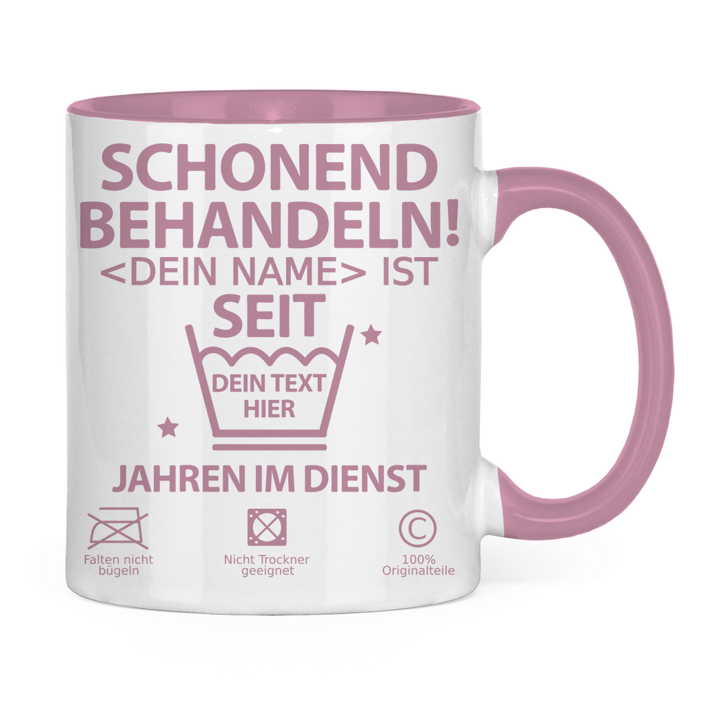 25 Jahre Arbeit Jubiläum Kollegin | Tasse mit Namen