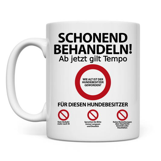 
30 Geburtstag Hundebesitzer | Lustige Sprüche glückwünsche personalisiert Tasse
