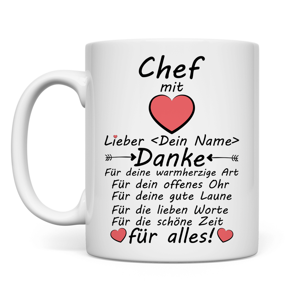 Ehemaliger ex Chef | Abschied | Geschenk Tasse