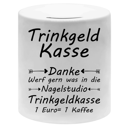Nagelstudio Trinkgeldkasse | Trinkgeld Spardose