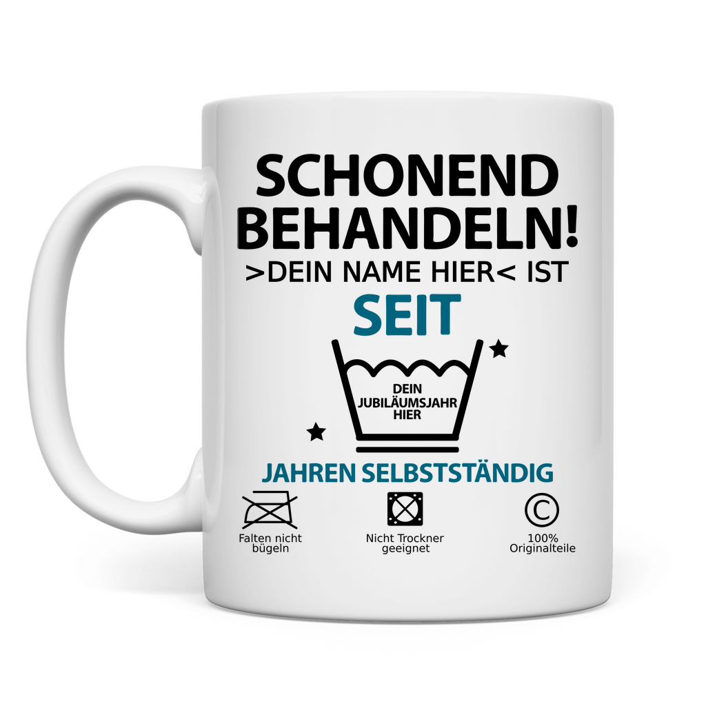 20 Jahre | Selbstständigkeit | Geschenk Tasse