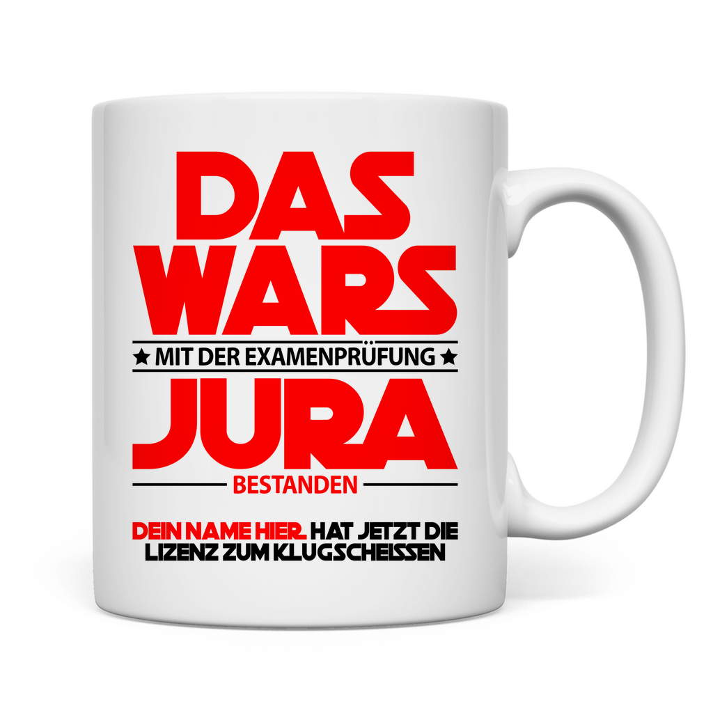 Jura Examen bestanden | Tasse | Geschenk