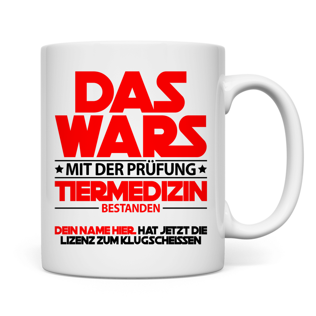 Tiermedizin Studium Fertig | Abschluss | Tasse  2