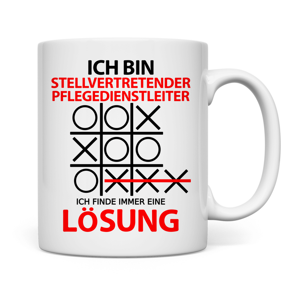 Tasse Stellvertretender PDL Pflegdienstleiter -- ich bin