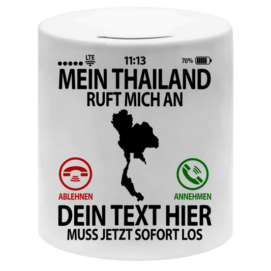 Thailand Reise | Geldgeschenk | Spardose