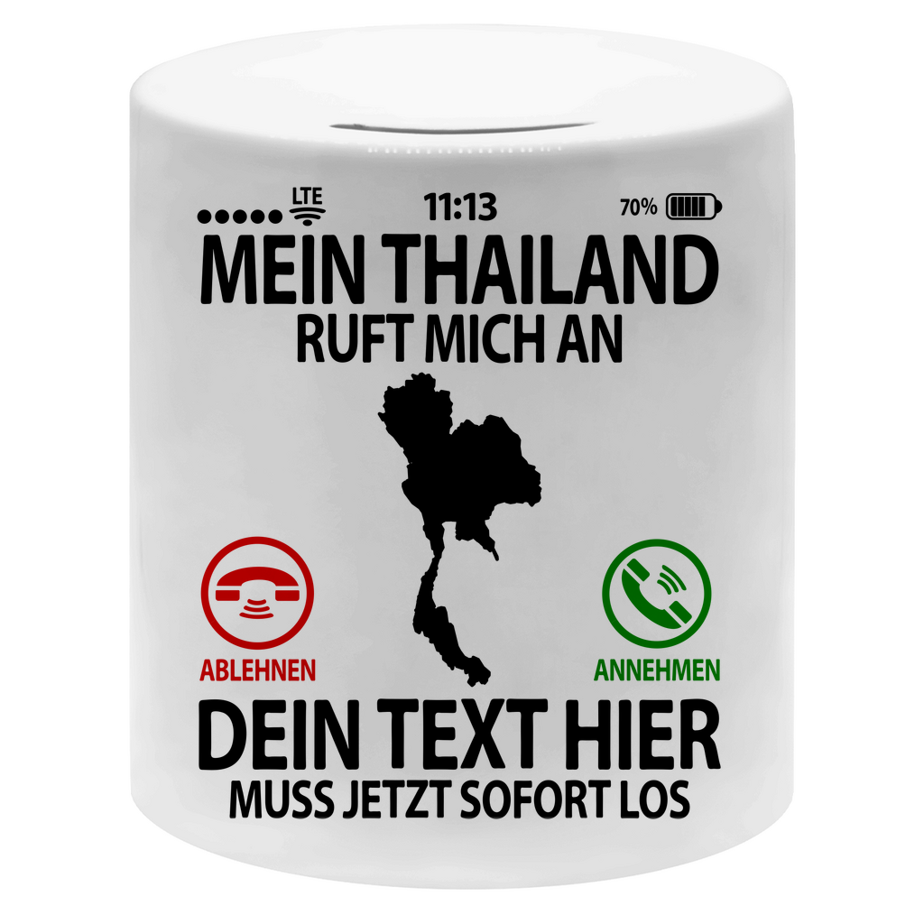 Thailand Reise | Geldgeschenk | Spardose