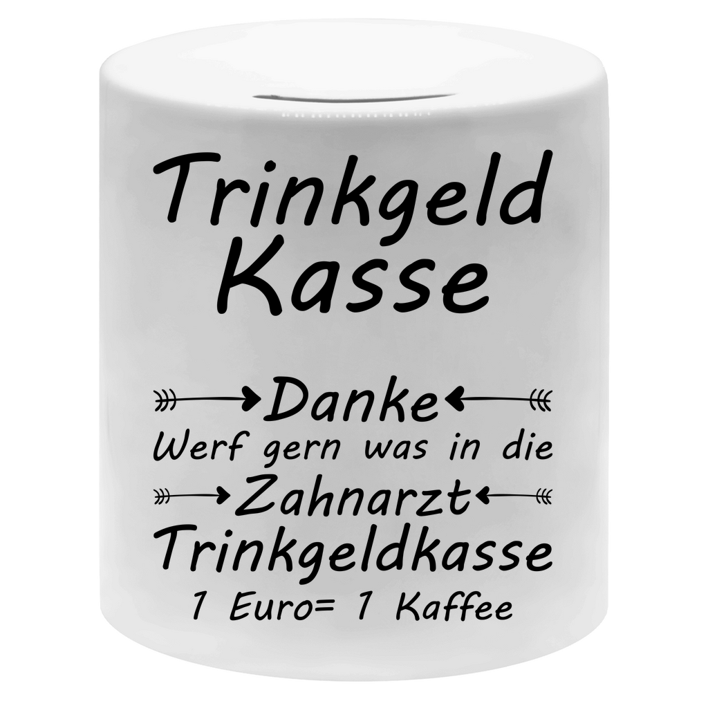 Zahnarzt Trinkgeldkasse | Zahnarztpraxis | Kaffeekasse 