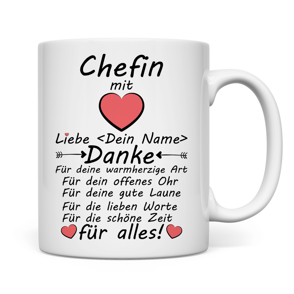 Chefin Abschiedsgeschenk | zum Jobwechsel Tasse 2
