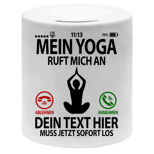 Yogalehrer Yoga Kurs | Spardose | Geldgeschenk