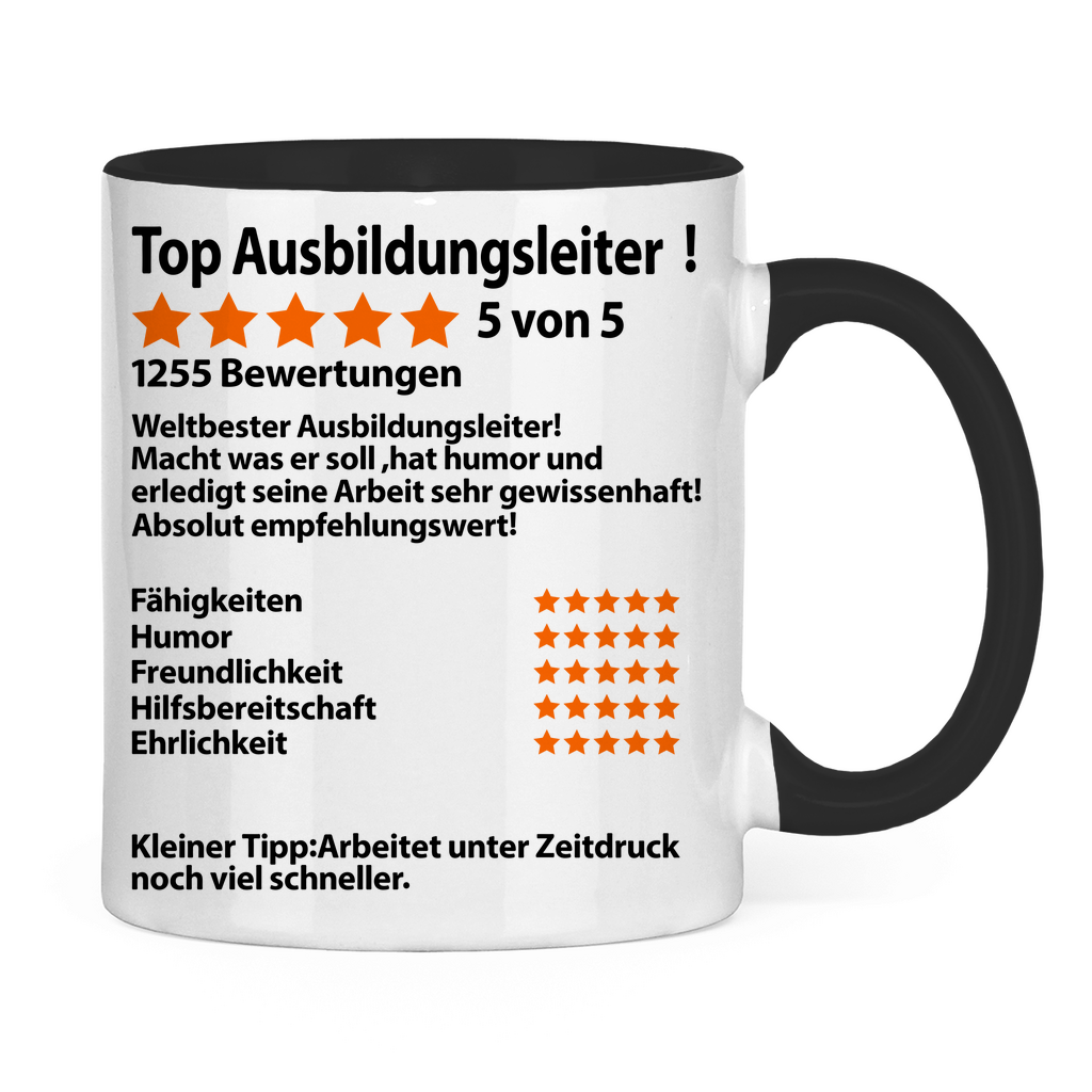 Ausbildungsleiter | Danke | Geschenk Tasse zum Abschied