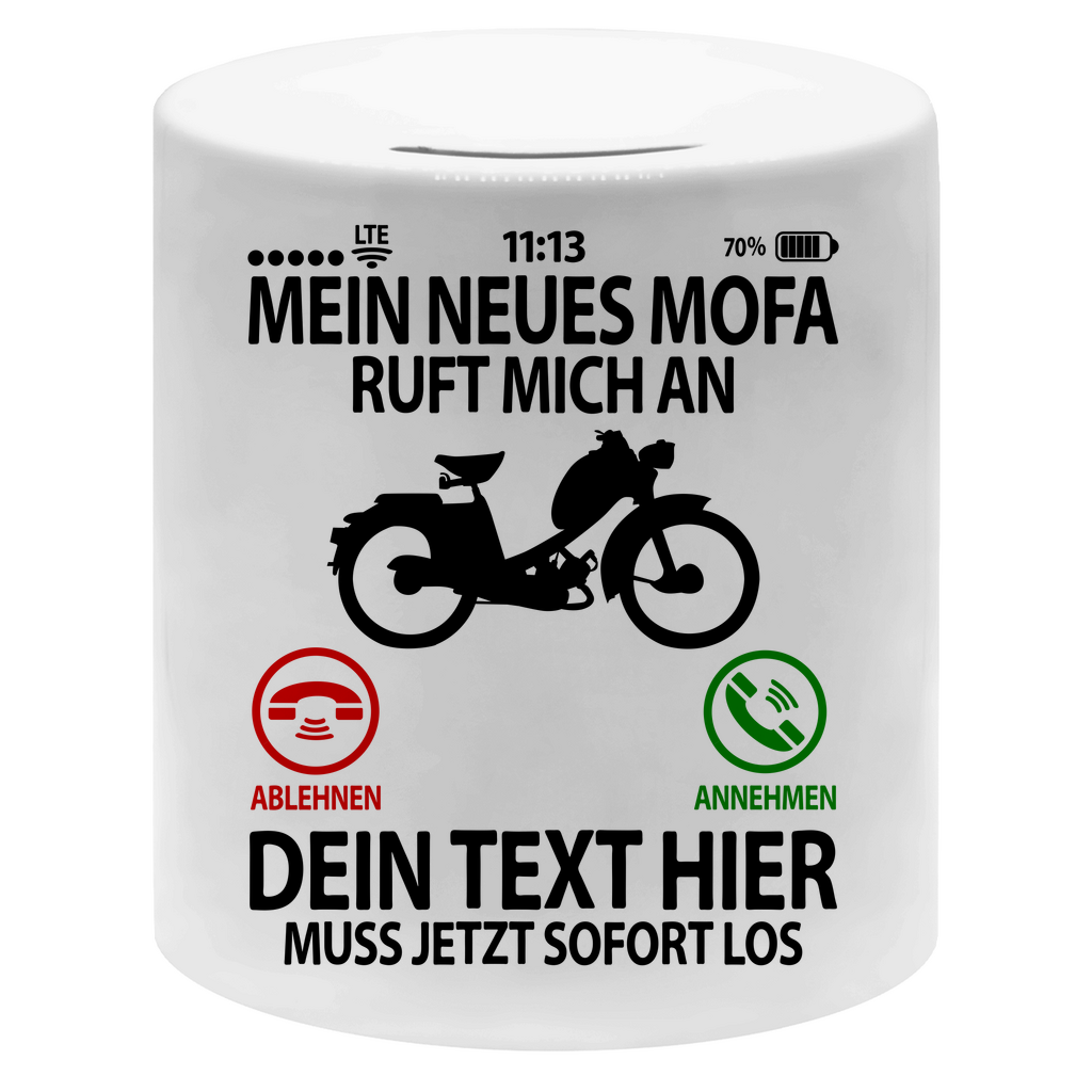 Mofa Führerschein | Spardose | Geldgeschenk