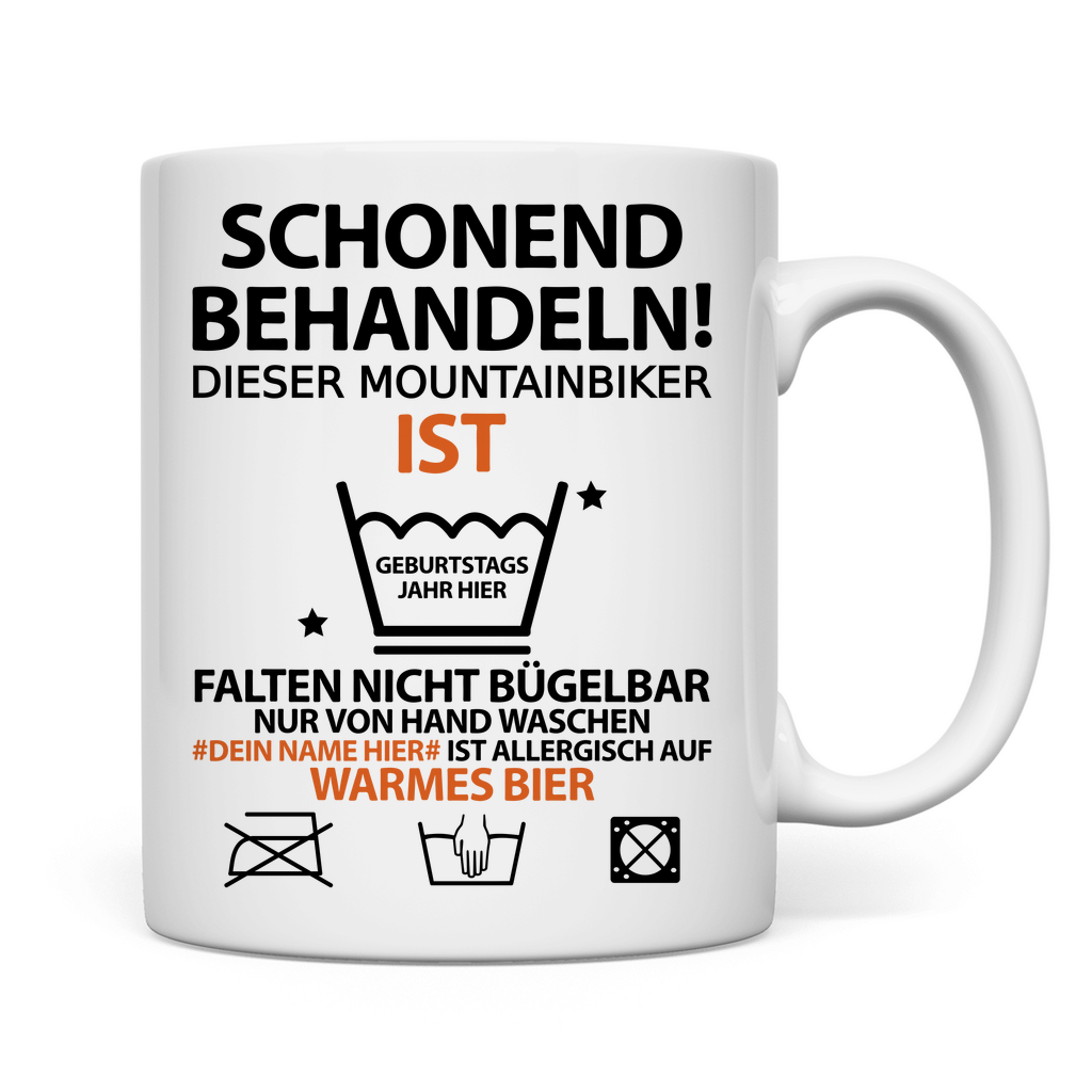 50 Geburtstag Mountainbiker MTB  | Tasse | Geschenk 2