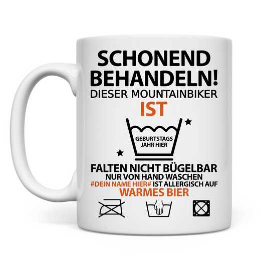 50 Geburtstag Mountainbiker MTB  | Tasse | Geschenk