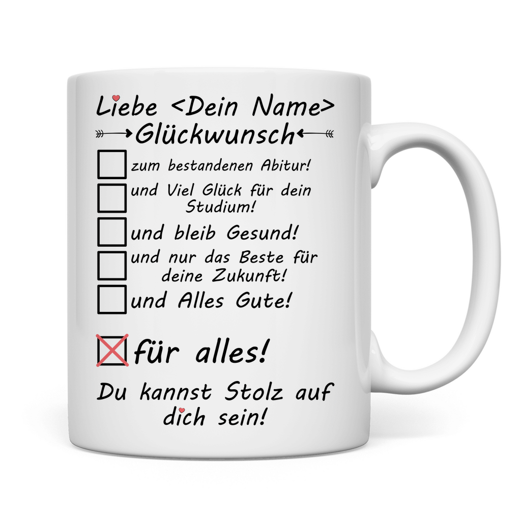 Abi in der Tasche | Glückwunsch Geschenk