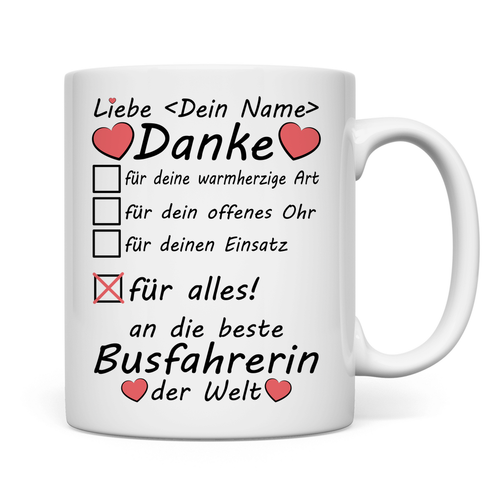 Abschiedsgeschenk Busfahrer | zum Abschied