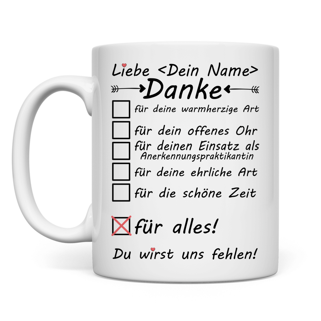 anerkennungsjahr Geschenk zum abschied
