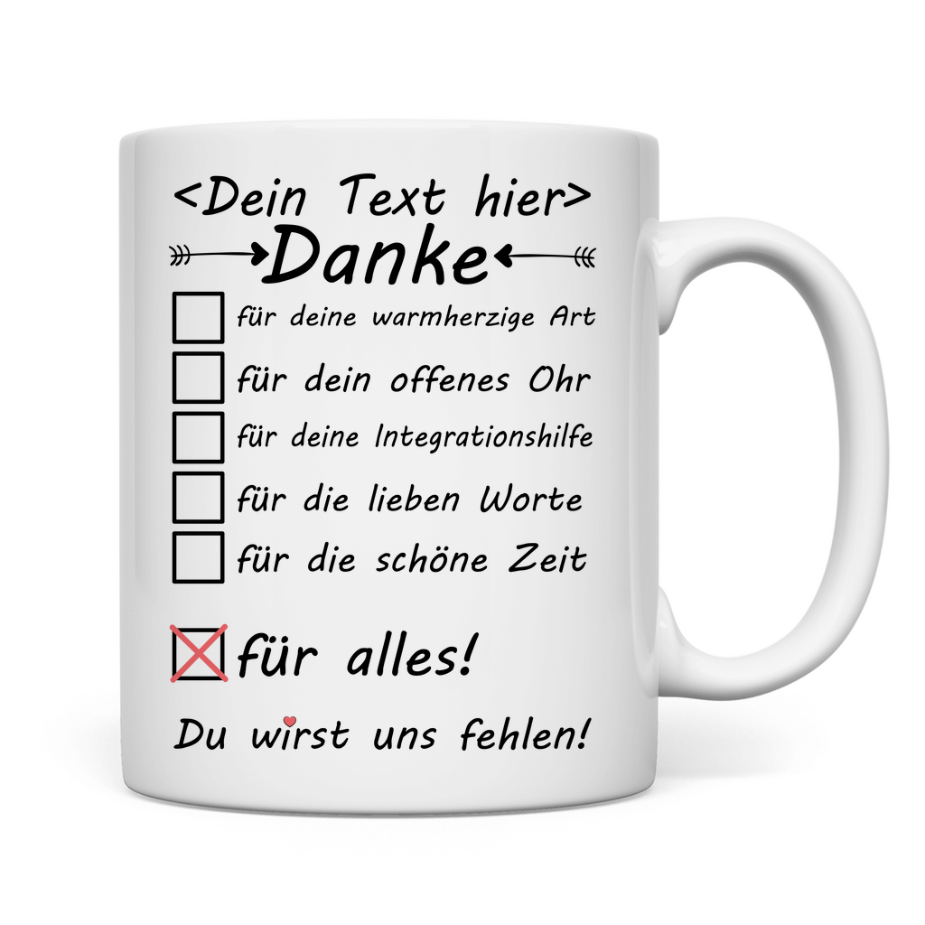 Abschiedsgeschenk Integrationskraft | zum Abschied