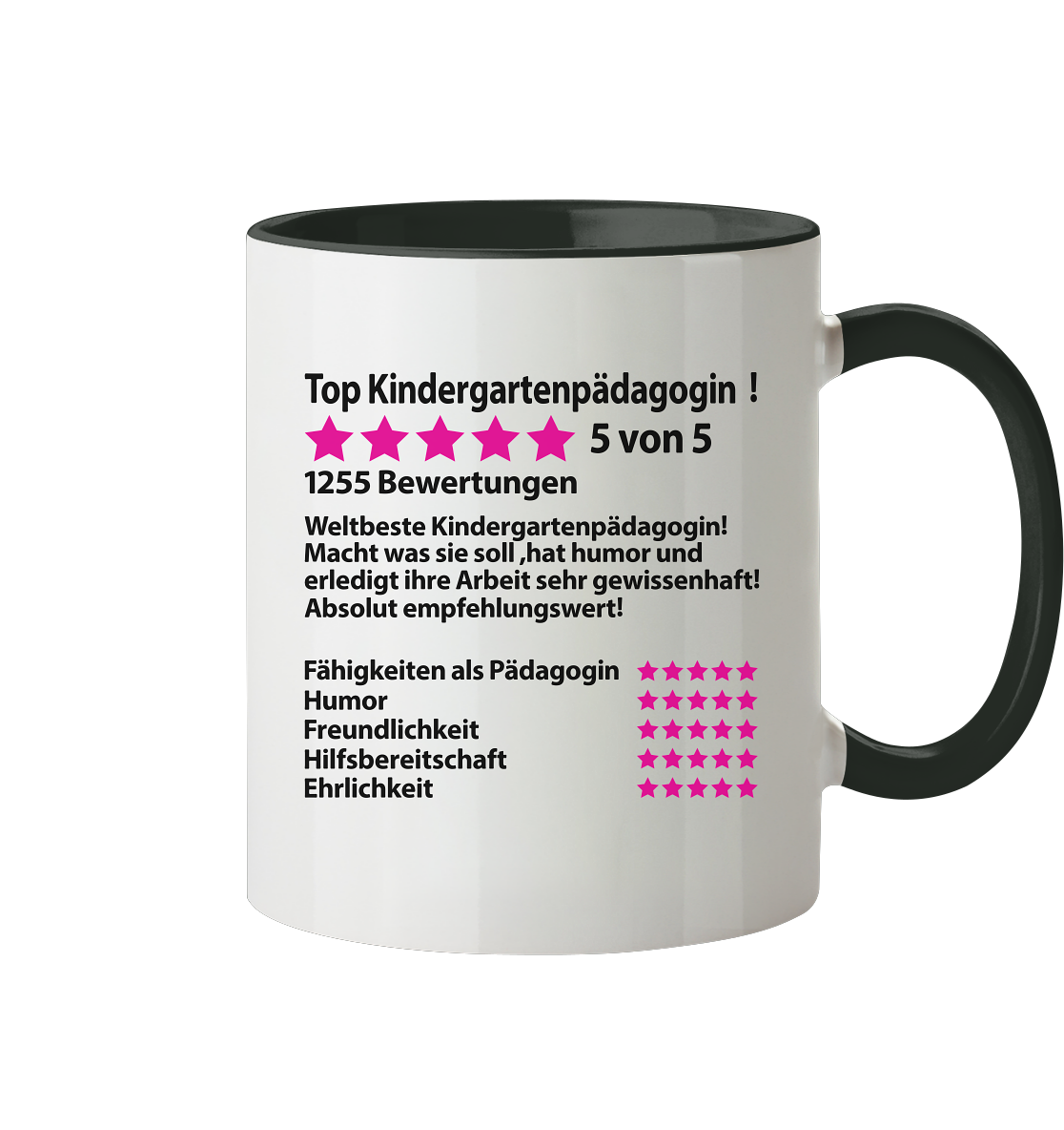 Abschiedsgeschenk Kindergartenpädagogin Geschenk - Tasse zum Abschied