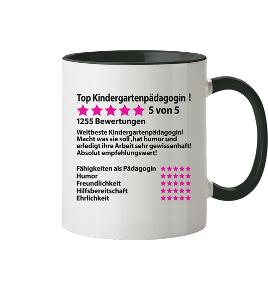 Abschiedsgeschenk Kindergartenpädagogin Geschenk - Tasse zum Abschied