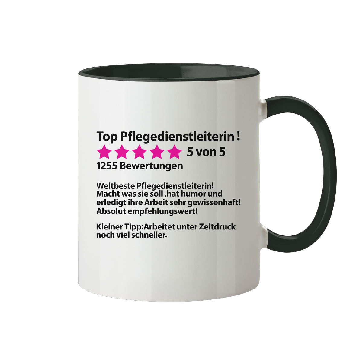 Abschiedsgeschenk PDL Bewertung Geschenk Tasse