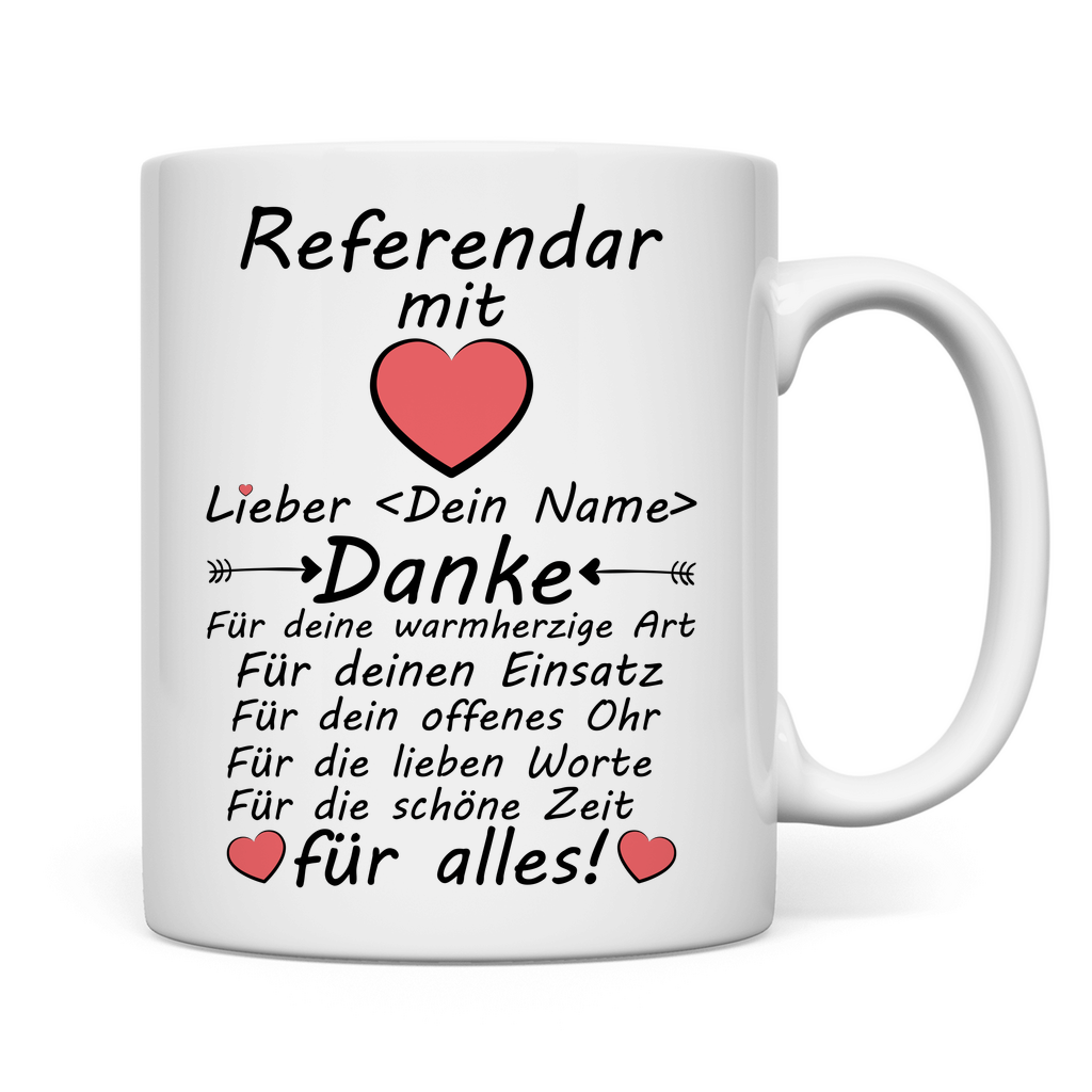 Abschiedsgeschenk Referendar | Danke sagen