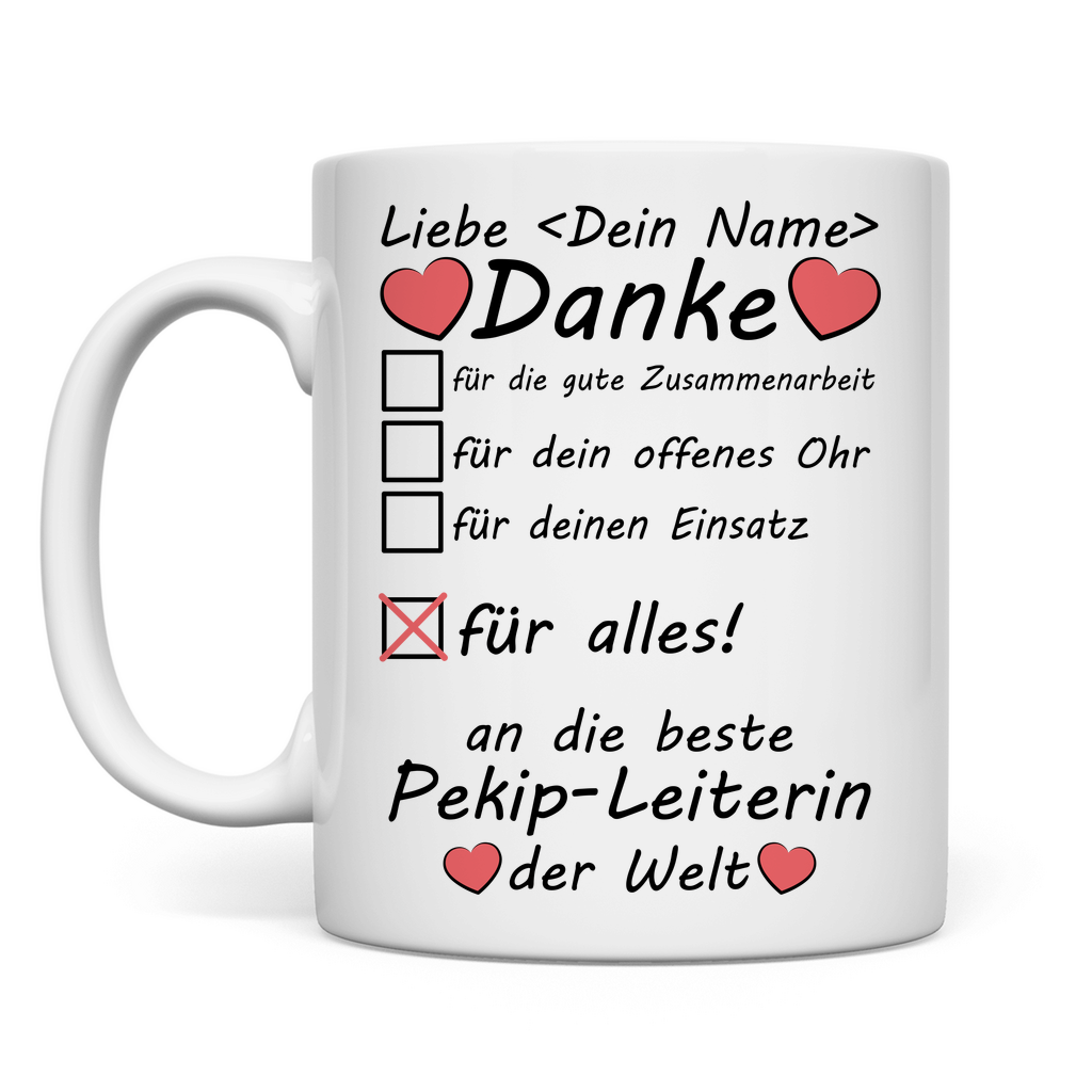 Abschiedsgeschenk Pekip-Leiterin | Danke