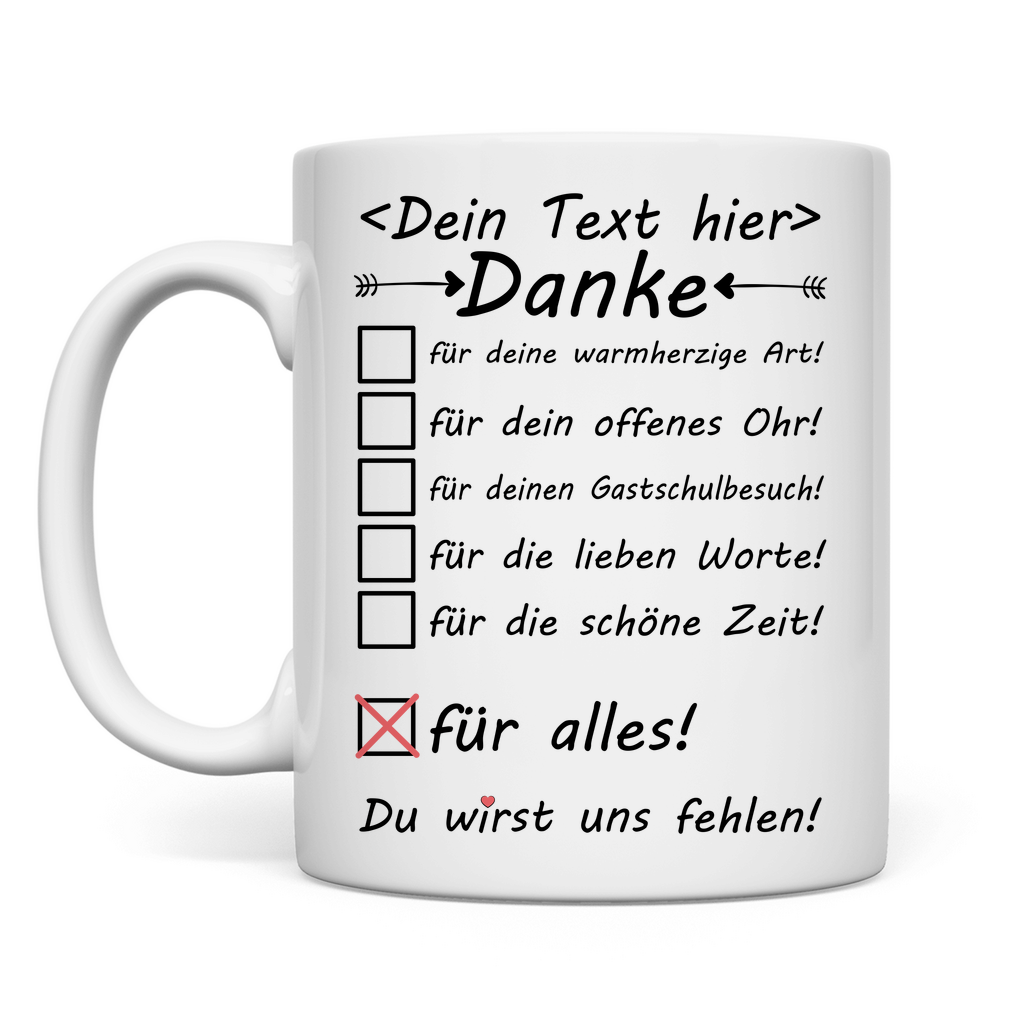 Abschiedsgeschenk für Gastschüler | zum Abschied