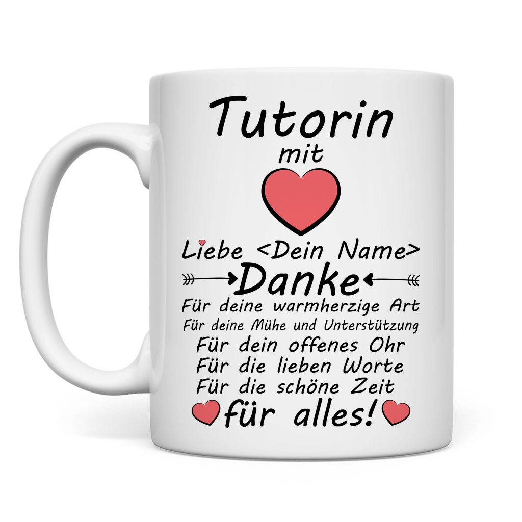 Abschiedsgeschenk für Tutorin | Tutor