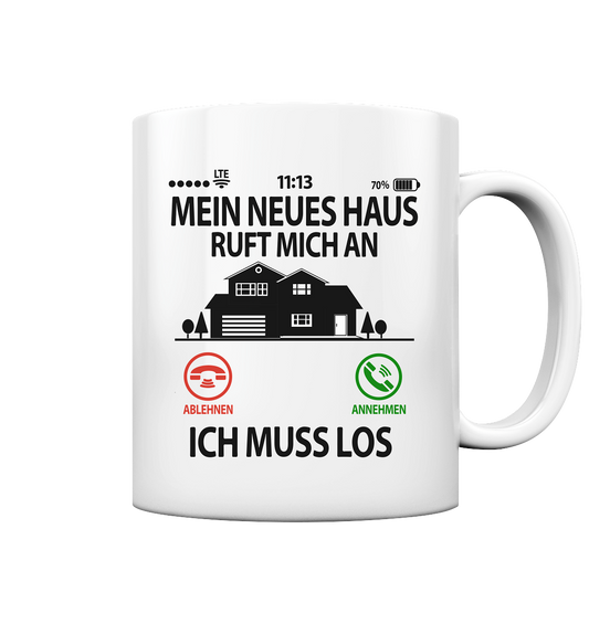 Angehende Bauherren | Geschenk | Tasse mit Spruch