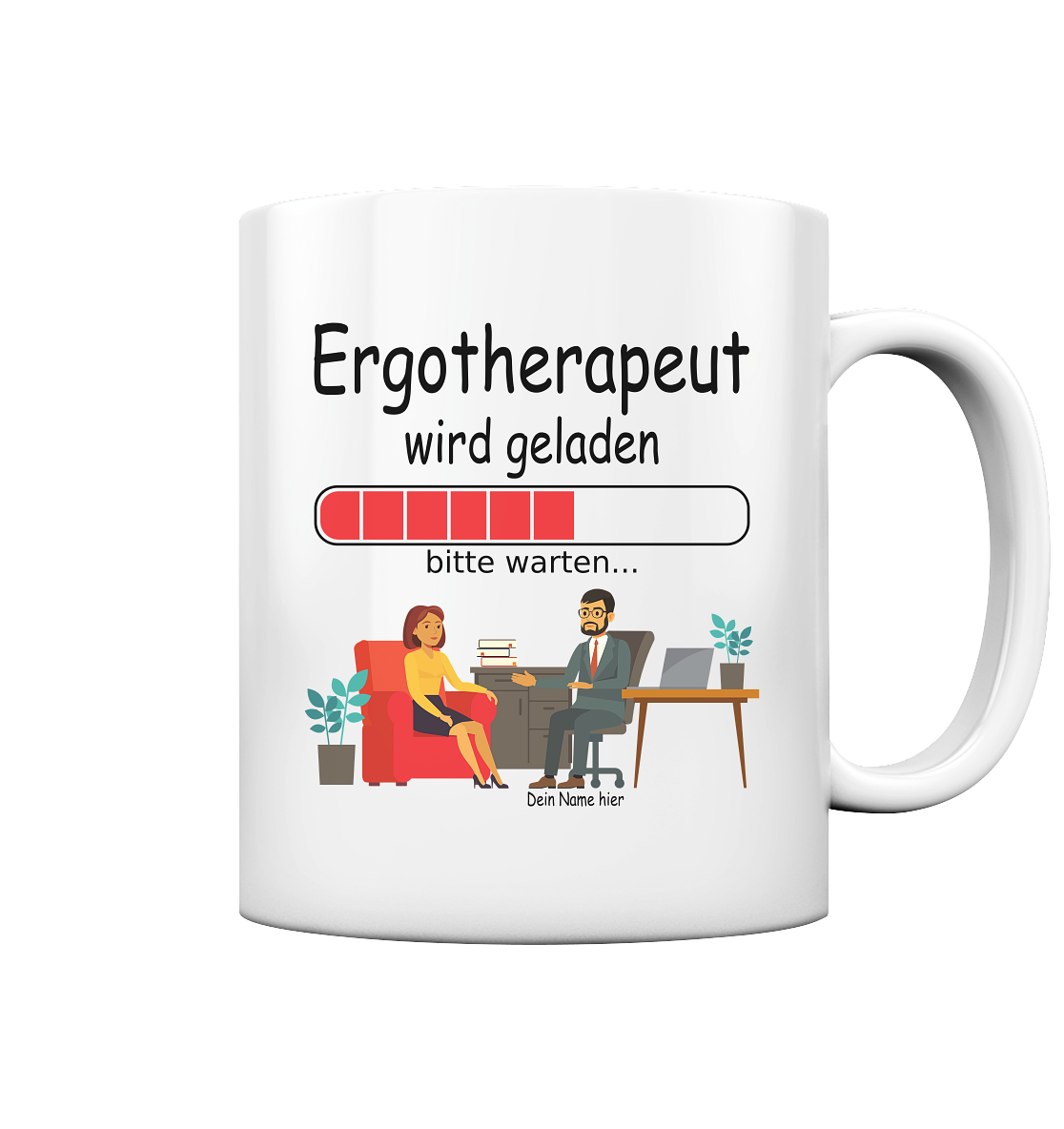 Geschenk für Angehende | Ergotherapeut | in Ausbildung tasse