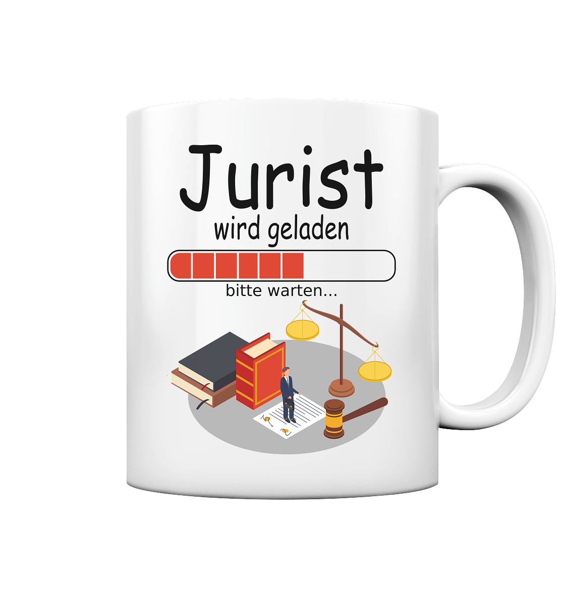 Geschenk für Angehende Juristen Jurastudium - Tasse zum Jura Beginn Jurastudent Start studienbeginn