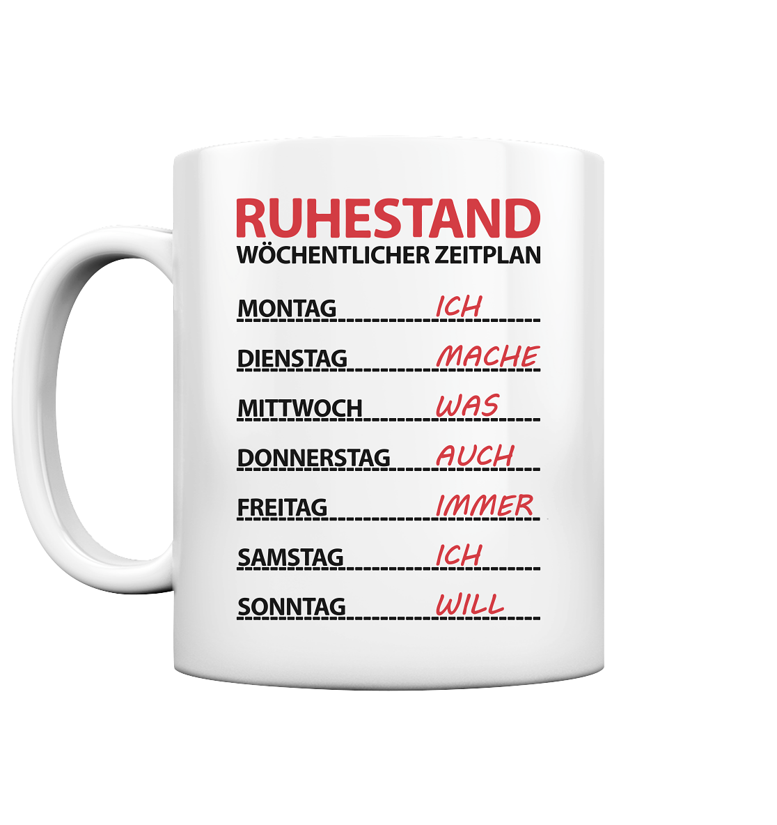Angehende Pensionisten | Geschenk | Lustige Sprüche Tasse 