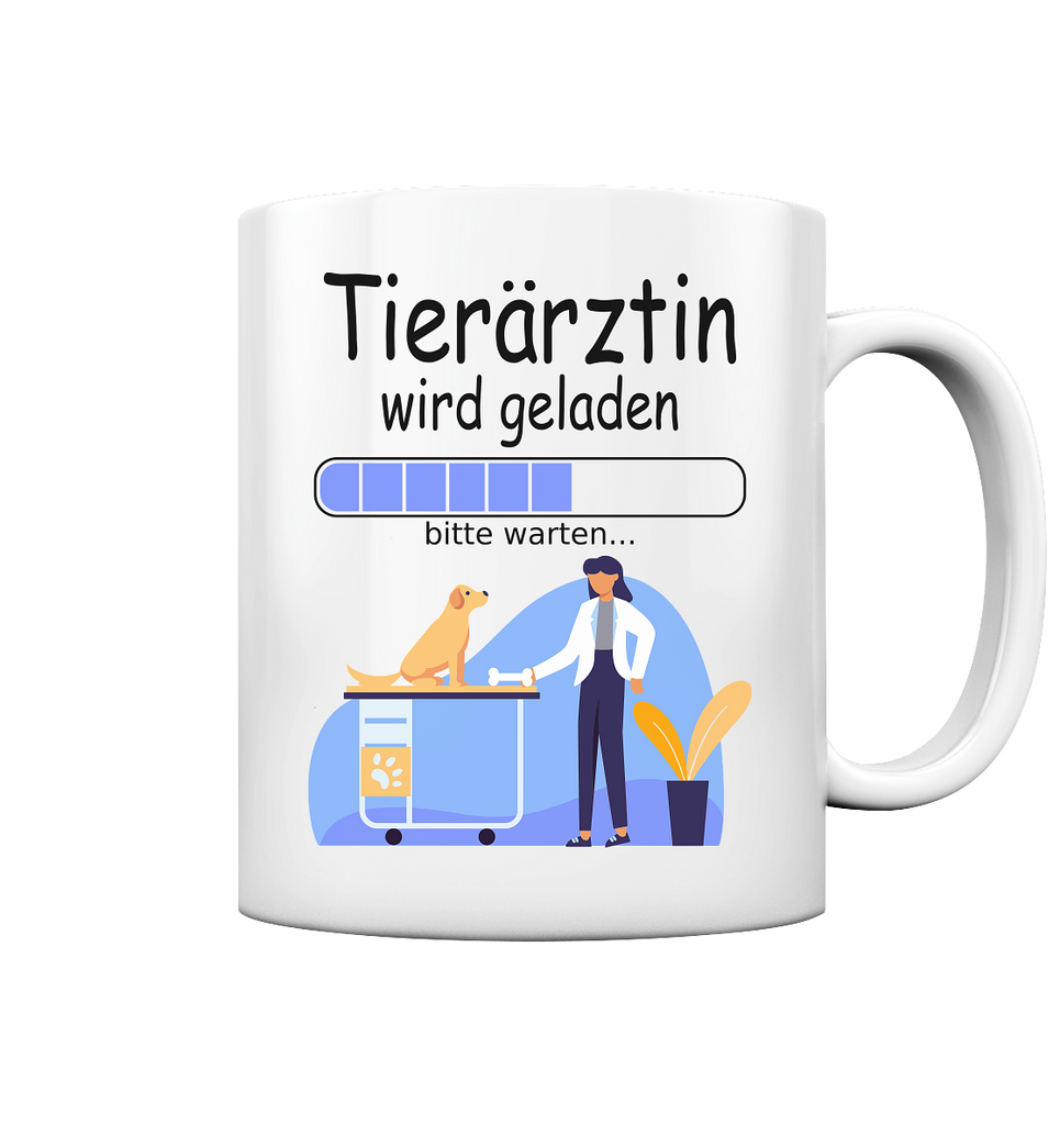 Angehende Tierärztin Tasse zum Tiermedizin Studium Beginn