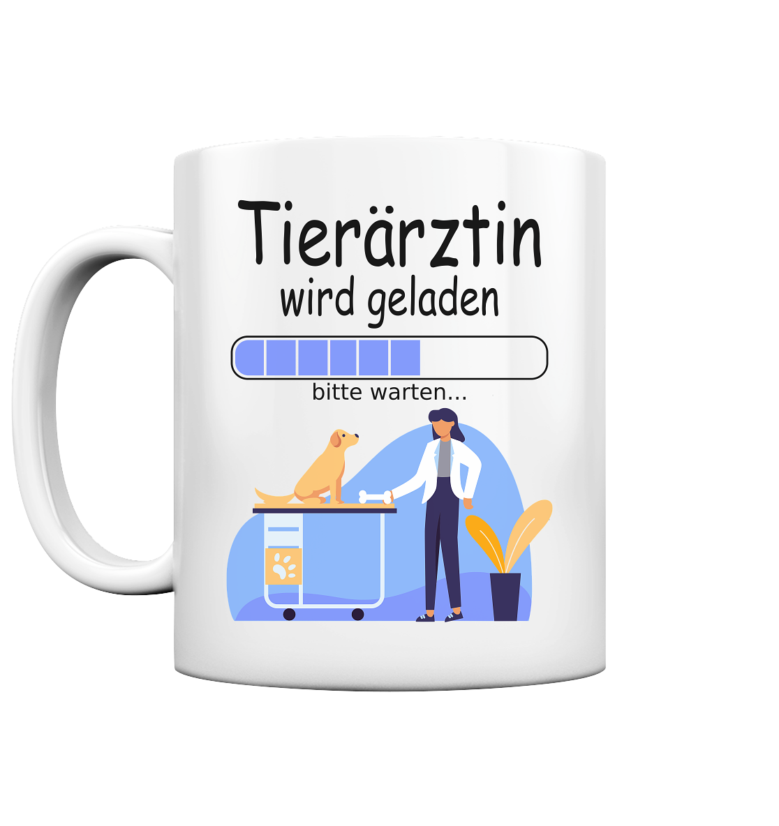 Angehende Tierärztin Tasse zum Tiermedizin Studium Beginn