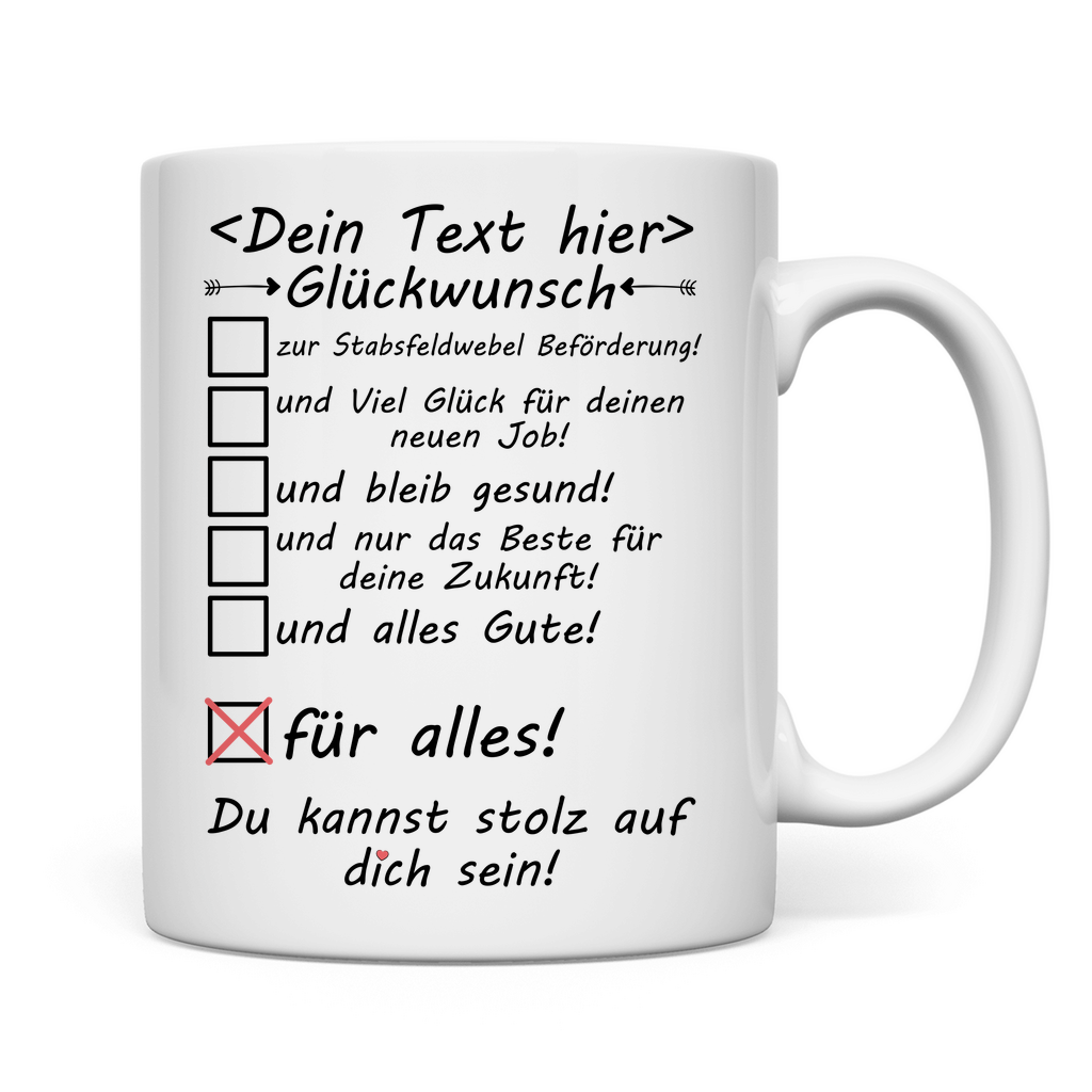 Beförderung zum Stabsfeldwebel | Geschenk