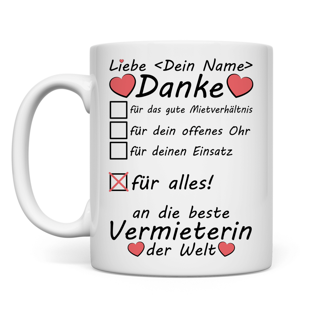 Bei Auszug | Geschenk an Vermieter