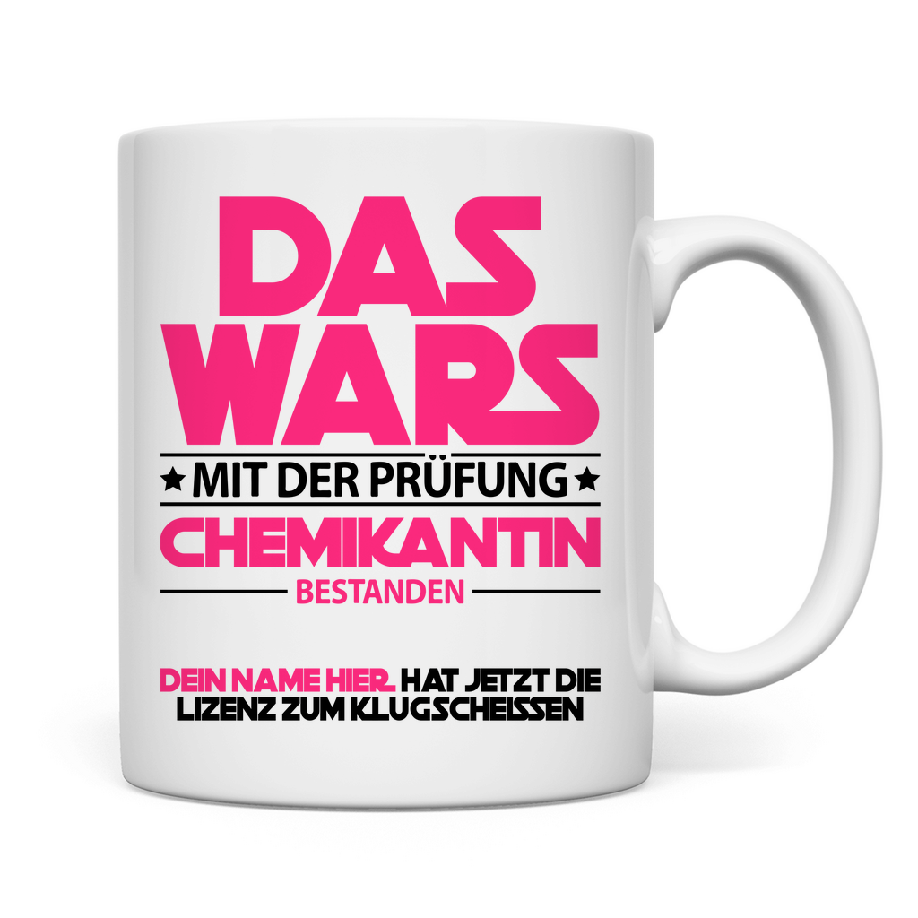 Bestandene Chemikant Prüfung | Geschenk