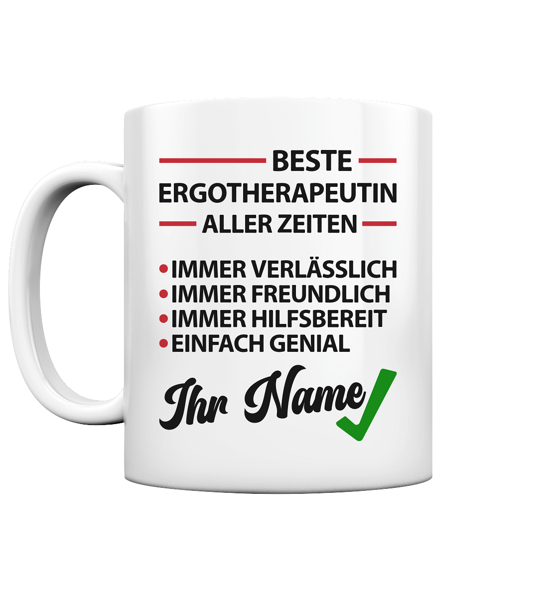 Beste Ergotherapeutin |  Geschenk  |  Tasse  3